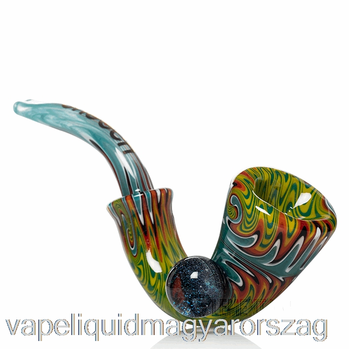 Cheech üveg Sherlock No Holmes Kézi Pipa Páva Vape E Cigi